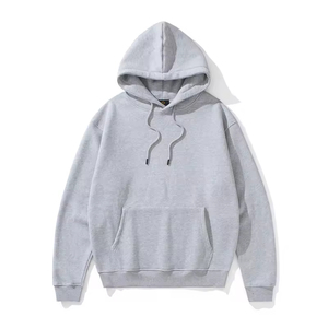 Sudaderas con capucha con estampado de soplo de peso pesado de alta calidad 100% ropa de calle de algodón Sudadera con capucha personalizada para hombres Carta de tejido de ganchillo - Product Image 4