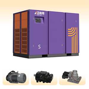 เครื่องอัดอากาศแบบสกรู 2 จังหวะ VSD 75 กิโลวัตต์ 100 แรงม้า ประสิทธิภาพสูง เงียบ  เกี่ยวกับสินค้านี้ ทำไมต้องเลือกการอัดแบบ 2 จังหวะ? ที - Product Image 1