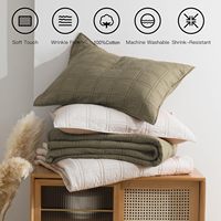 QDTEX nouveauté prix compétitif couverture en mousseline de coton matelassé ensemble de draps de couette 100% coton 100 pour cent coton