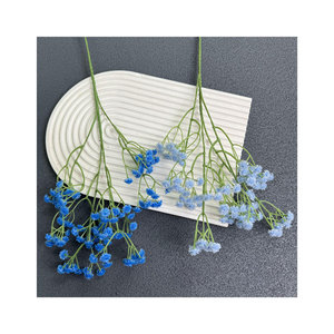 Fleurs artificielles Jinxi Baby's Breath, 108 têtes, en silicone souple, bouquet de mariage, décoration de la maison - Product Image 5