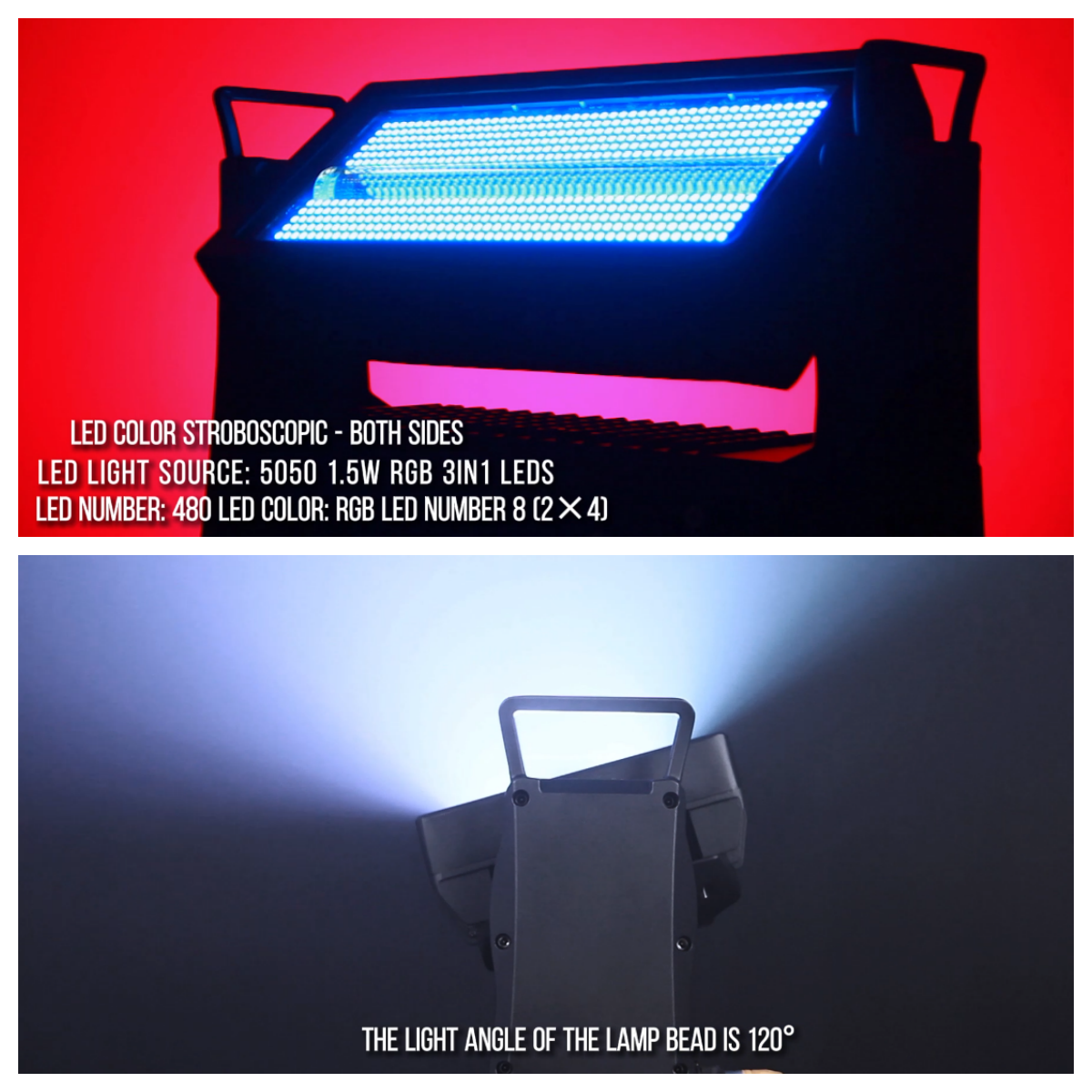 led dmx light 6in1