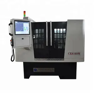 Super Finishing Alloy Wheel Diamond Cutting Machine CK6160W