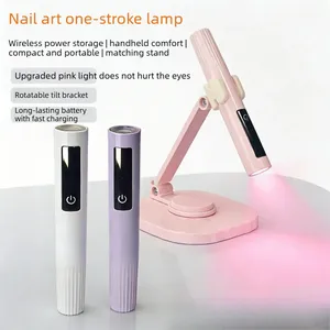 Lampe à LED UV professionnelle pour ongles, lampe portable USB avec support rotatif à 360°, lampe de séchage de gel pour ongles rechargeable, outil de manucure pour salon - Product Image 4