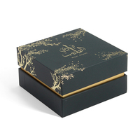 Boîte d'emballage en papier personnalisée pour flacon d'huile essentielle, de parfum ou d'attar, coffret de luxe magnétique pour parfum, boîte cadeau pour parfum