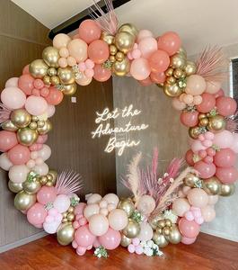 Kit de guirlande de ballons rose <span class=keywords><strong>beige</strong></span> en forme d'arc pour décoration de fête d'<span class=keywords><strong>anniversaire</strong></span> d'<span class=keywords><strong>anniversaire</strong></span> de mariage d'enfants ballon en latex décor de douche de bébé - Product Image 6