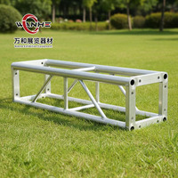 Estructura de Aluminio de 300x300 con Pernos Cuadrados, Instalación Rápida, Conexión por Tornillos, Pre-Ensamblada, para Eventos, Escenarios y Altavoces