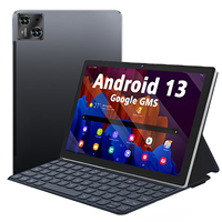 Produit OEM Bon processeur A20-C Android 14 10.1 pouces 12 Go de RAM 512 Go de ROM avec étui clavier pour appeler une tablette PC pour les entreprises
