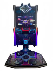 Macchina da Gioco Arcade a Gettoni Metal Mech Jazz per Bambini Dance Revolution Pump It Dance 2 Giocatori 110/220V KUBIXION - Product Image 3