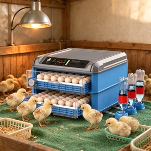 Incubateur automatique à double commande pour 48 œufs, équipement <span class=keywords><strong>d</strong></span>'éclosion commercial pour volailles - Product Image 1