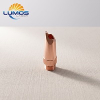 Buse de torche laser portative QILIN-B M10 en cuivre dense anti-étincelle pour soudure de joint de bout circulaire de tuyaux et tubes