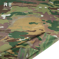Tissu en maille camouflage multi-environnement BME français, 120 g/m², léger, polyester imprimé, doux pour masque tactique, écharpe