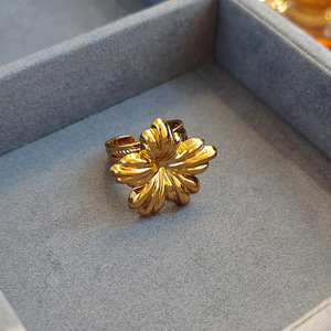 Anillos de promesa versátiles de moda para mujer Anillo de plata y oro rosa de moda Compras para joyería Estilo de <span class=keywords><strong>Instagram</strong></span> en línea - Product Image 3