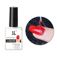 HS All'ingrosso Private Label Protetto Facile Da Pulire Nail Peel Off Nastro Anti Trabocco Liquido In Lattice Del Chiodo Del Nastro Nail Polish