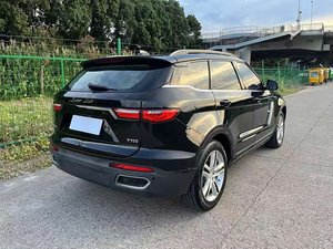 Zotye T700 1.8T DCT 5 places SUV d'occasion 2017 – Toit ouvrant panoramique, sièges en cuir, voitures d'occasion pas chères pour l'exportation - Product Image 5