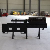 Tarière hydraulique universelle pour fendeuse de bois, adaptée à la plupart des excavatrices et des mini-chargeuses compactes