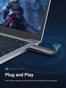 Adaptador WiFi USB UGREEN <span class=keywords><strong>AC1300</strong></span> 5G 2.4G de Doble Banda, Dongle WiFi USB 3.0 para PC de Escritorio, <span class=keywords><strong>Mini</strong></span> Adaptador de Red Inalámbrica para Computadora - Product Image 4