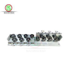 Metaaldraad Aanpassing Aanpasbaar 100Mm Buitendiameter Metalen Stijltang Platte Balk Rechttrekken Gereedschap Met 7 + 7 Rollen - Product Image 1