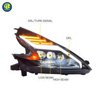 YU GUANG para Nissan 370z, Faros Delanteros, Piezas de Auto 2009 2010 2021, Lámpara Delantera, Actualización LED, Plug and Play, DRL