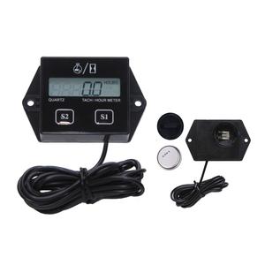 Compteur d'heures numérique inductif étanche IP68 pour moteur à essence, jauge de régime moteur jusqu'à 80% d'humidité relative, température de fonctionnement de -20°C à 70°C, moto, marine - Product Image 2