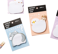 Papelería de Dibujos Animados, Bloc de Notas Adhesivas Kawaii, Autoadhesivas, 10x13cm, Material Escolar