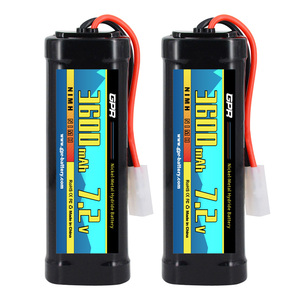 充電式スクエアNi-Mh <span class=keywords><strong>7.2</strong></span> V AAバッテリー<span class=keywords><strong>7.2</strong></span>ボルト3600mAh 1200mAh <span class=keywords><strong>Nimh</strong></span>バッテリーパック - Product Image 2
