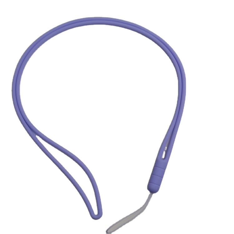 Promotional Wrist Neck Strap Silicone Phone Lanyard With No Minimum Order Image 2