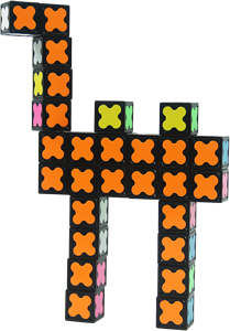 Cubo Magnético de Plástico, 30 Bloques, Juego de Rompecabezas 7 en 1, Bloques de Construcción Creativos, Transformables, Brillan en la Oscuridad, Ecológicos - Product Image 4