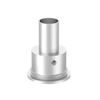 Connecteur de lampe LED extérieur en aluminium anodisé usiné CNC, accessoire de quincaillerie d'éclairage