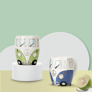 Taza de Cerámica con Diseño Novedoso, Taza de Café con Dibujos Animados, Pintada a Mano, Regalo Personalizado, <span class=keywords><strong>para</strong></span> Hogar u Oficina, Venta al Por Mayor, ODM, MOQ Bajo - Product Image 6