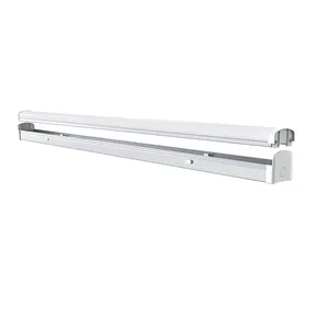 Tira de luz linear led batten, luz de envoltório de emergência 20w 30w 40w 50w 60w