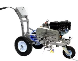 Traffic Line Painting Ride on Reasonable Price Hand Push Gasoline Engine <b>Paint</b> Stripping Machine Road <b>Marking</b> Machine - Product Image 2