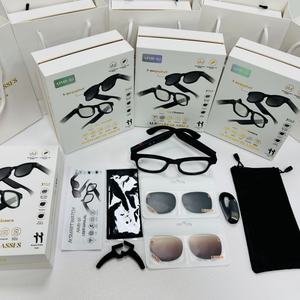 แว่นตาอัจฉริยะ AIMB-G1พร้อมกล้อง8MP สำหรับการโทรผ่านบลูทูธ Ai การจดจำการแปล1080P การบันทึกวิดีโอ - Product Image 5