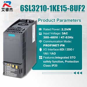 Nuevo Variador de Frecuencia Original 6SL3210-1KE15-8UF2 SINAMICS G120C, 3AC 380-480V 2.2 Kw VFD, Convertidor de Frecuencia - Product Image 2