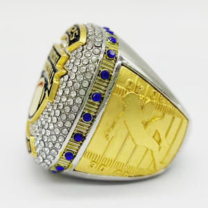 2025 Fantasy Football Ring Personnalisation Usine Blanc, Exquis & Unique Alliage Mode Design Géométrique - Product Image 3