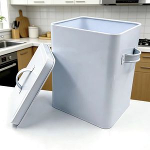 Bocal de rangement en fer pour cuisine, cuillère, riz, détergent pour animaux, nourriture pour <span class=keywords><strong>chat</strong></span>/chien/oiseau, capacité 4,1-5L, design moderne, compatible lave-vaisselle - Product Image 3