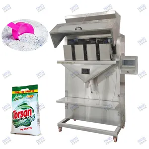 semi automatic weighing and filling machine clear round jars 12 pack 100g 200g manual grain weighing filling machine