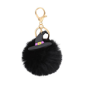 Moda minimalista Simple monstruo peluche dibujos animados muñeca mochila encanto fiesta favores Halloween llavero para estudiante regalo al por mayor - Product Image 3