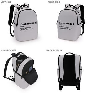 Mochila Escolar de Moda OEM/ODM - 18L, Fábrica de Quanzhou, Adorable Diseño de Capibara Comiendo Zanahorias, Múltiples Bolsillos, Ajustable - Product Image 2