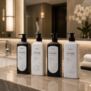 Ensemble d'articles de toilette personnalisés à base de plantes de la série Gardenia, certifié CE, de haute qualité, shampoing, gel douche, après-shampoing, lotion pour <span class=keywords><strong>le</strong></span> corps - Product Image 5