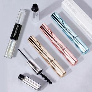 Envase de Plástico Blanco Personalizado 2 en 1 para Rímel, Botella Vacía con Tapa de Rosca para Almacenamiento de Delineador de Ojos - Product Image 1