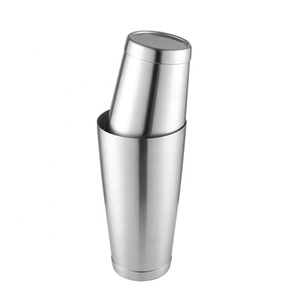 Ensemble de shakers à cocktails en acier inoxydable brossé 304, shakers Boston lestés pour barman, 18 et 28 <span class=keywords><strong>oz</strong></span>, style <span class=keywords><strong>bar</strong></span> - Product Image 1