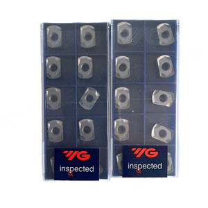 เม็ดมีดกลึงภายนอกเหล็กกล้าคุณภาพสูง ENMX0905-ST YG613  ทำจากทังสเตนคาร์ไบด์เคลือบ PVD CVD  ความแข็ง HRC50-70 สำหรับเครื่องกลึง CNC  OEM YG - Product Image 1