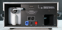 1500W DMX512 Machine à brouillard matinale en métal télécommandée avec étui de vol pour les fêtes de mariage