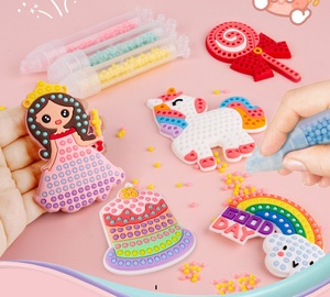 Per bambini fai da te giocattoli creativi in <span class=keywords><strong>pasta</strong></span> fatti <span class=keywords><strong>a</strong></span> <span class=keywords><strong>mano</strong></span> con perline e diamanti Kit di pittura con gemma Montessori artigianato <span class=keywords><strong>a</strong></span> mosaico con perline <span class=keywords><strong>a</strong></span> punti penna con perline <span class=keywords><strong>fatte</strong></span> <span class=keywords><strong>a</strong></span> <span class=keywords><strong>mano</strong></span> - Product Image 3