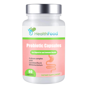 Capsules de probiotiques à marque privée pour la santé digestive et immunitaire, complexe de culture avec supplément de Lactobacillus et Bifidobacterium - Product Image 1