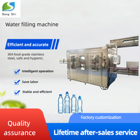 Machine de remplissage et de bouchage de boissons PLC de haute qualité pour bouteilles en verre, production automatique de remplissage de liquides