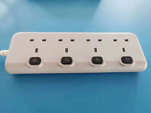 Pas cher <span class=keywords><strong>prix</strong></span> 4WAY UK Type rallonge prise OEM Copprt Bar multiprise avec câble CCA - Product Image 3
