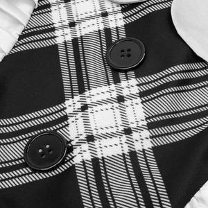 Biểu Tượng Tùy Chỉnh Lễ Hội Khiêu Vũ Lớn Búp Bê Trang Phục Màu Đen Trắng rô Cô Gái Sọc Váy Khiêu Vũ Trang Phục Cho Nam Giới - Product Image 5