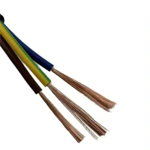 Factory wholesale 3 cores HO5VV-F power flexible RVV RVVP power cable 0.75~6.0mm2 shielded unshielded electrical wire