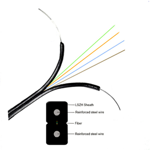 Equipo de comunicación 2-24 núcleo al aire libre GJFBZY alta calidad a precio de fábrica de modo único Cable de fibra óptica - Product Image 1